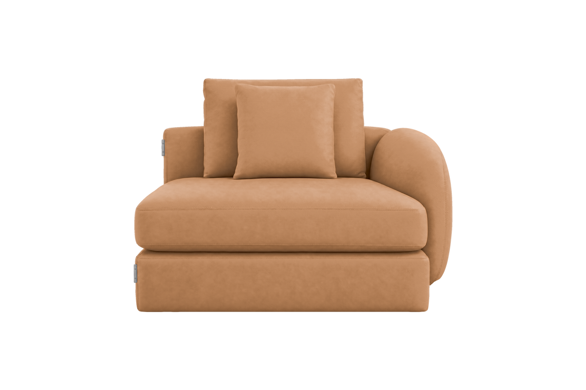 Milo Right Armchair in Marfa Les Yeux