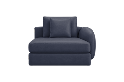 Milo Right Armchair in Momo Midnight