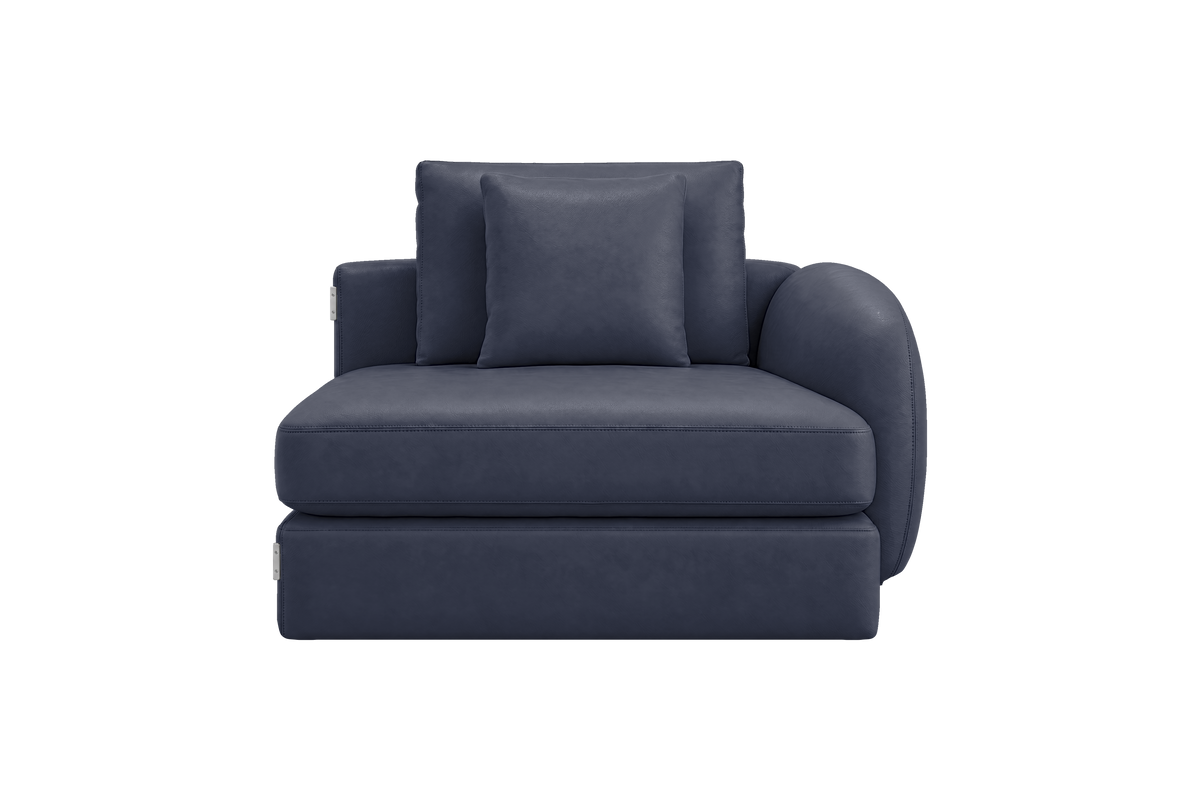 Milo Right Armchair in Momo Midnight