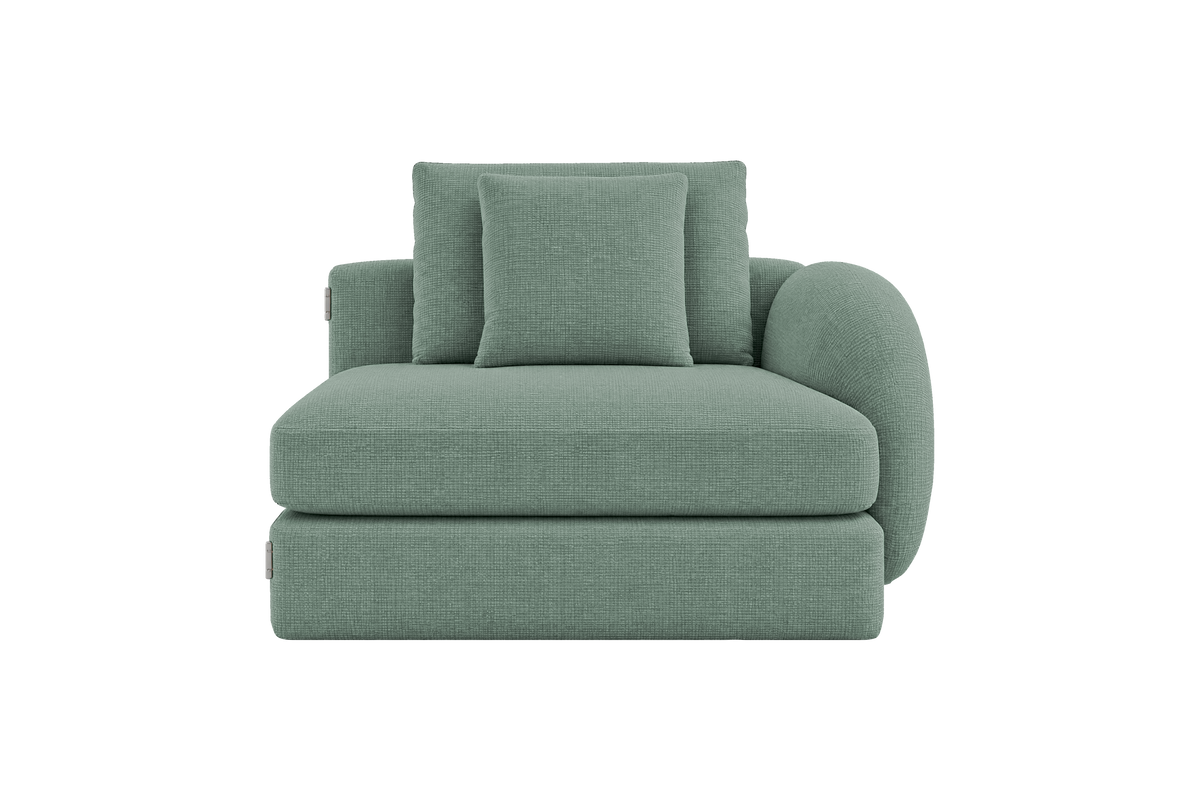 Milo Right Armchair in Roni Nane