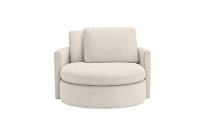 Moroder Swivel Accent Chair in Mosquito Cracker