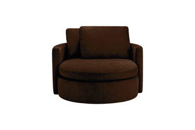 Moroder Swivel Accent Chair in Marfa Denton