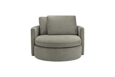 Moroder Swivel Accent Chair in Felix Glace