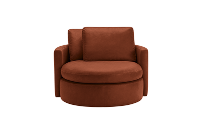Moroder Swivel Accent Chair in Momo Grower