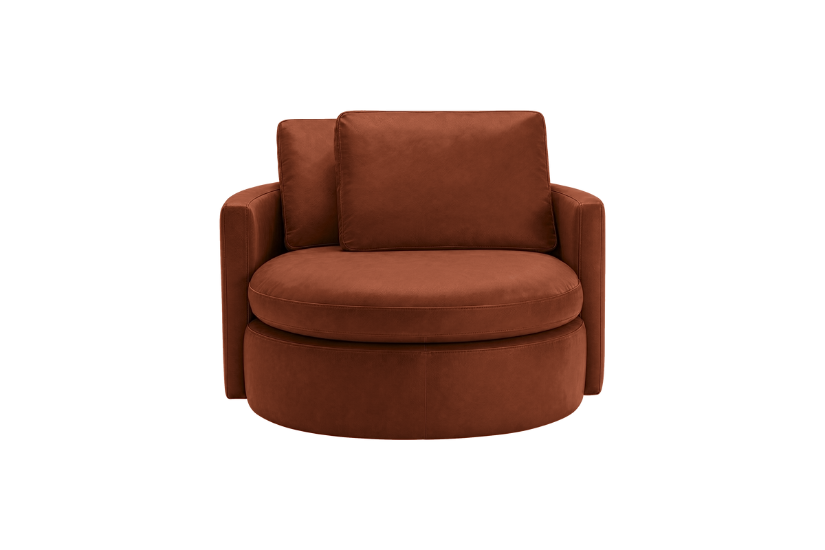 Moroder Swivel Accent Chair in Momo Grower
