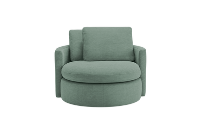 Moroder Swivel Accent Chair in Roni Nane