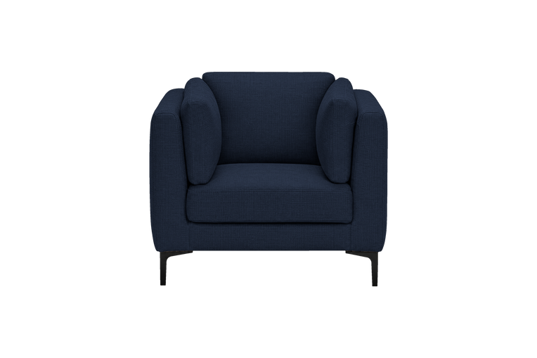 Oli Armchair in Roni Ember Blue