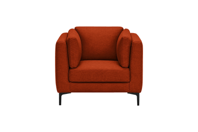 Oli Armchair in Roni Poppy