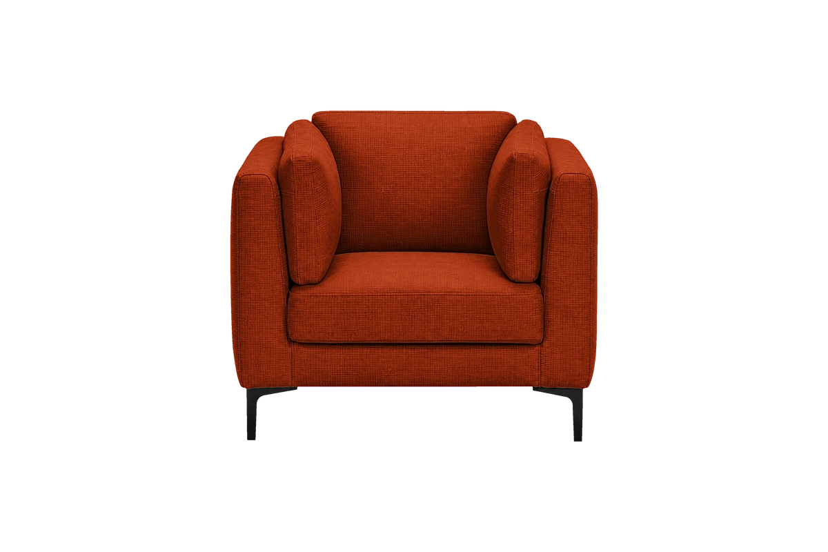 Oli Armchair in Roni Poppy