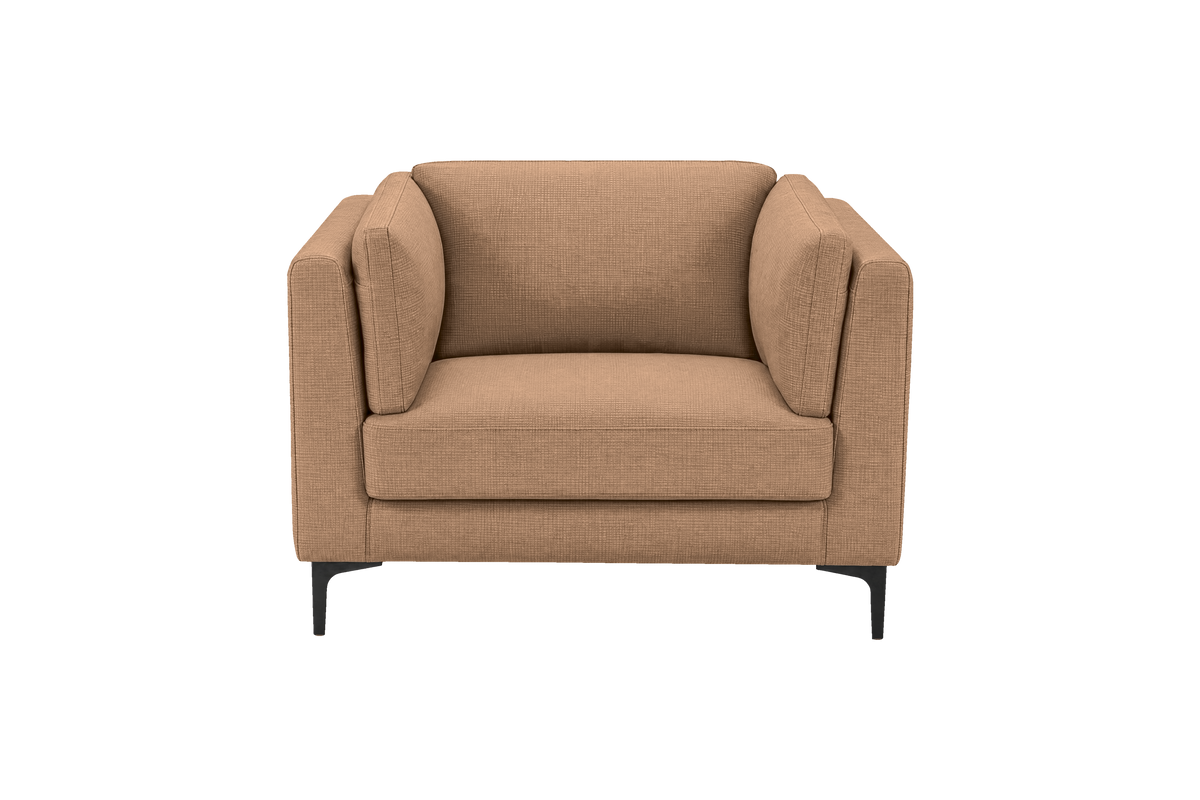 Oli Cuddle Armchair in Roni Biscotti