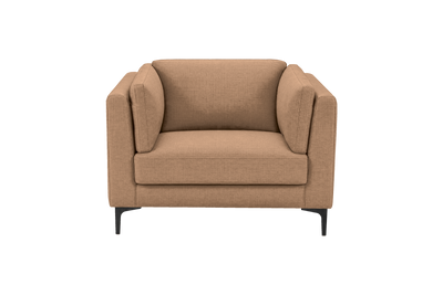 Oli Cuddle Armchair in Roni Biscotti