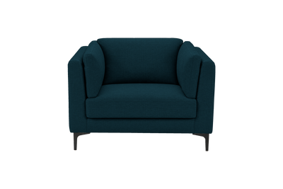 Oli Cuddle Armchair in Roni Deep Lake