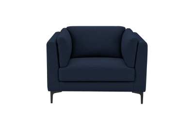 Oli Cuddle Armchair in Roni Ember Blue