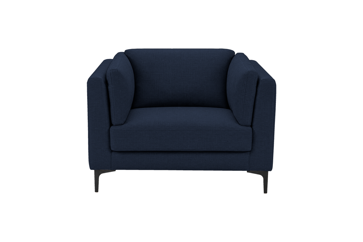 Oli Cuddle Armchair in Roni Ember Blue