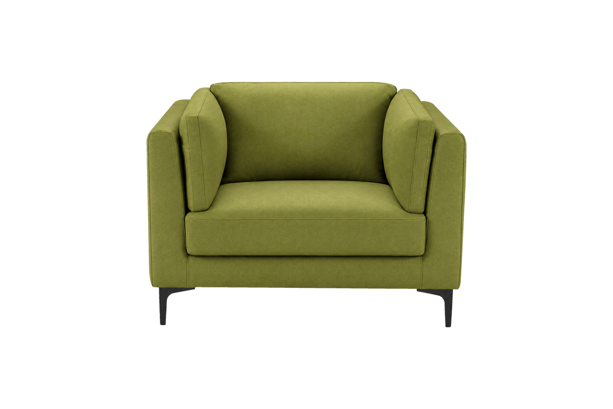 Oli Cuddle Armchair in Fresco Key Lime