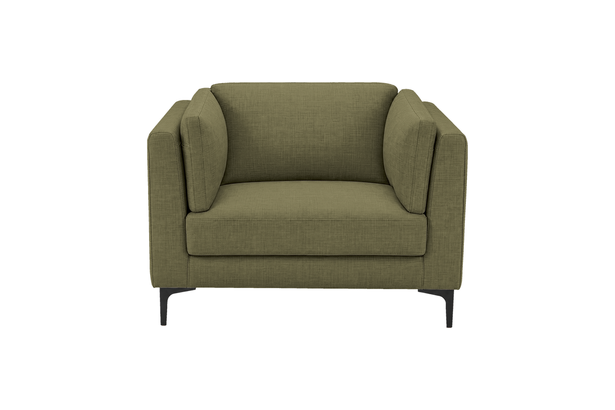 Oli Cuddle Armchair in Mosquito Sycamore