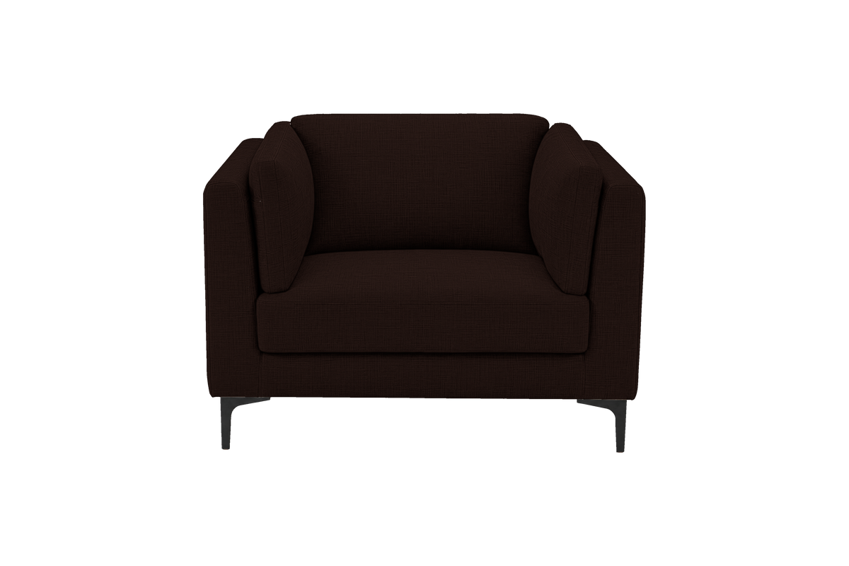Oli Cuddle Armchair in Mosquito Terra