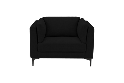 Oli Cuddle Armchair in Mosquito Yves