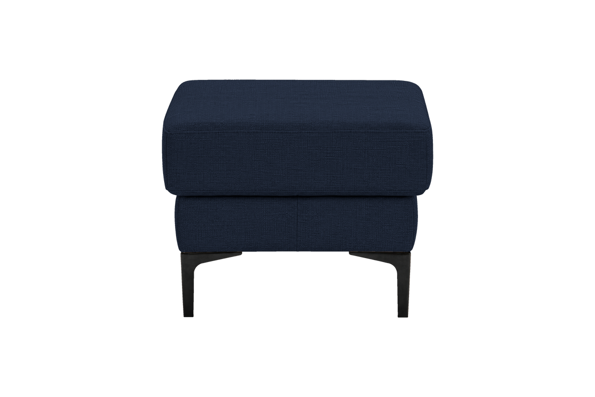 Oli Footstool in Roni Ember Blue
