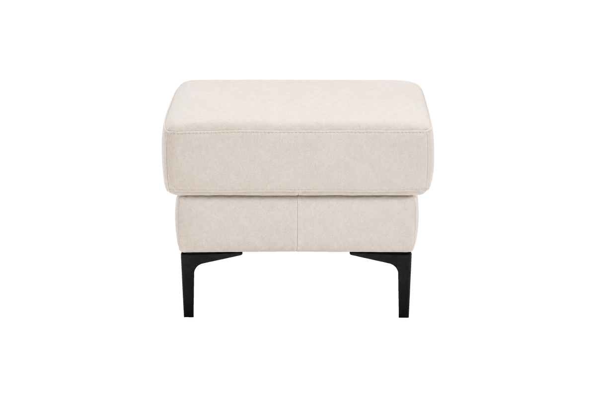 Oli Footstool in Fresco Milky