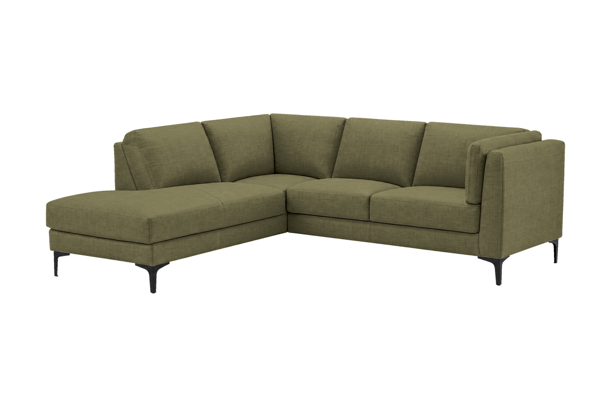 Oli Left Bumper Corner Sofa in Mosquito Sycamore
