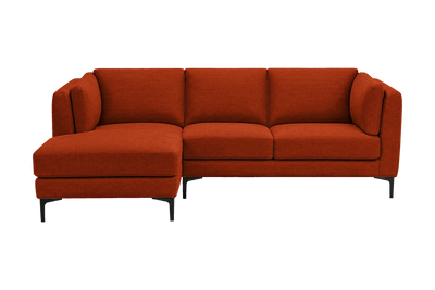 Oli Left Hand Facing Sofa in Roni Poppy