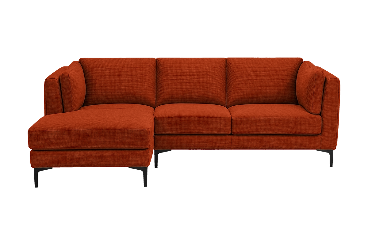 Oli Left Hand Facing Sofa in Roni Poppy