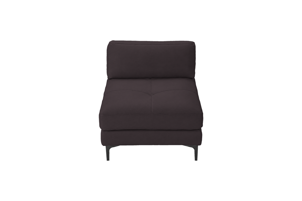 Oli Modular Armless in Dante Charcoal