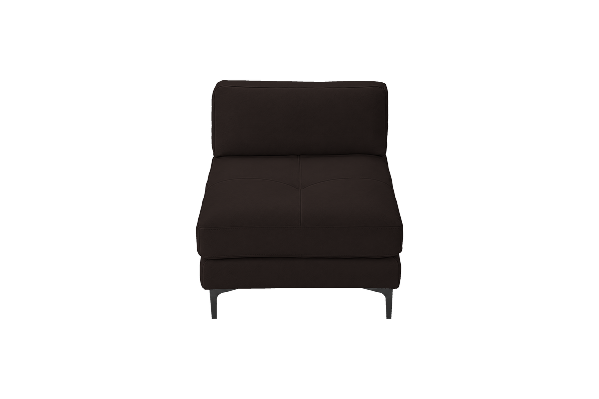 Oli Modular Armless in Dante Ebony