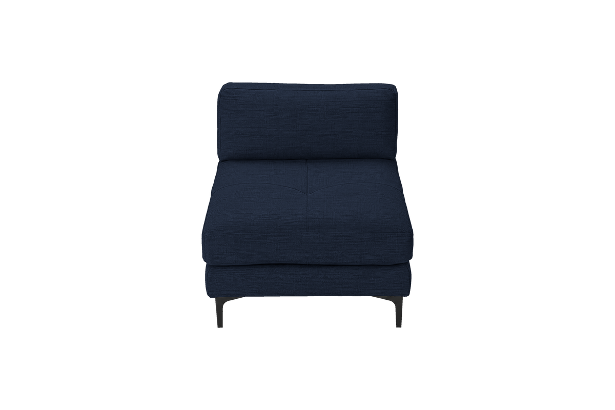 Oli Modular Armless in Roni Ember Blue