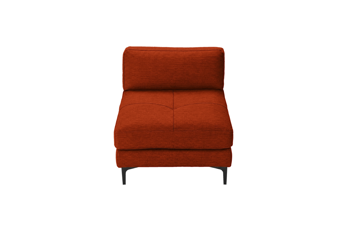 Oli Modular Armless in Roni Poppy