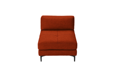 Oli Modular Armless in Roni Poppy