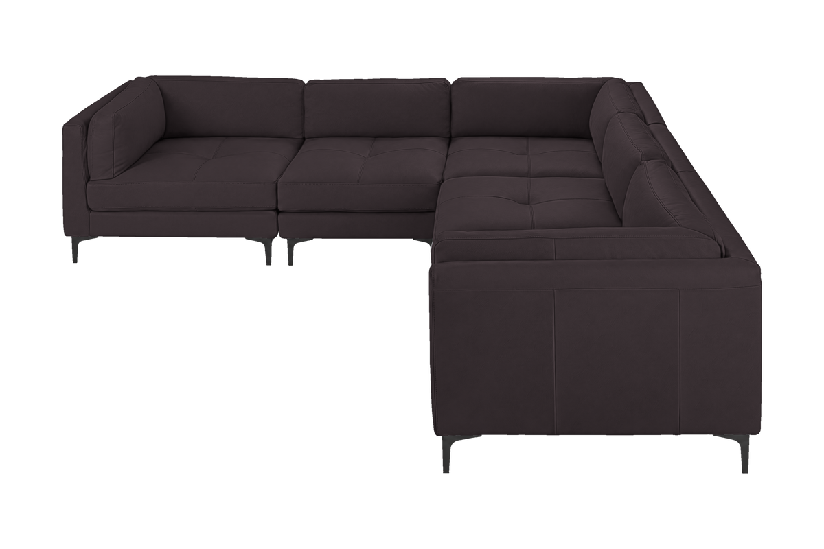 Oli Modular Corner Sofa in Dante Charcoal