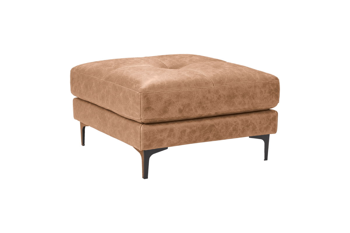 Oli Modular Footstool in Celine Camel