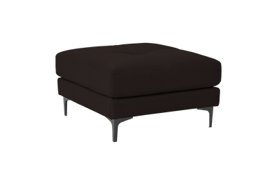 Oli Modular Footstool in Dante Ebony