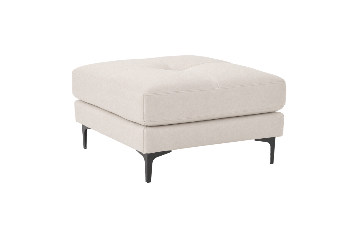 Oli Modular Footstool in Fresco Milky