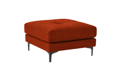 Oli Modular Footstool in Roni Poppy