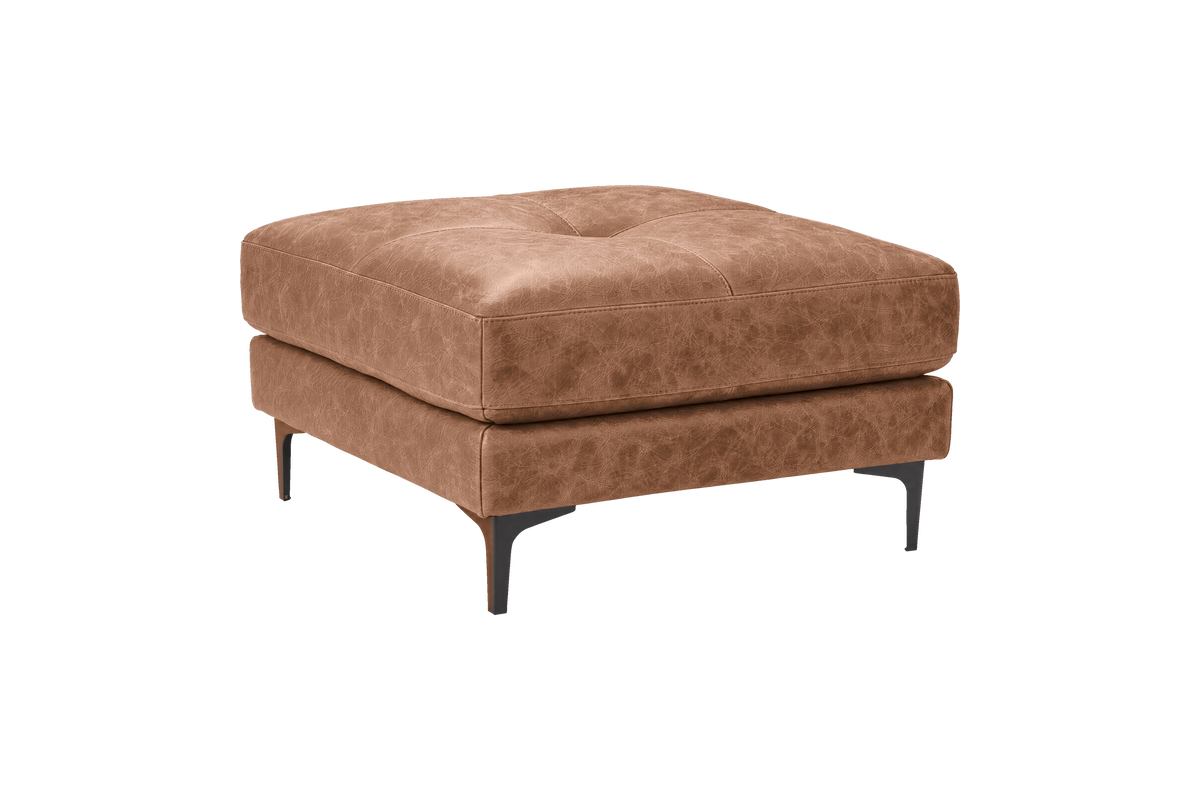 Oli Modular Footstool in Celine Rattlesnake