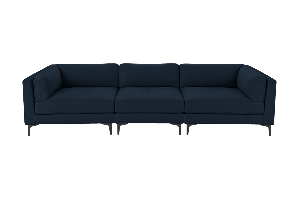 Oli Modular Large Sofa in Dante Aqua