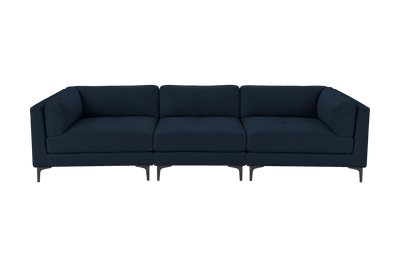 Oli Modular Large Sofa in Dante Aqua