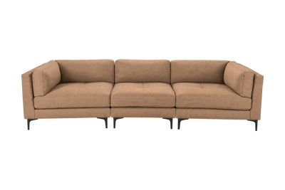 Oli Modular Large Sofa in Roni Biscotti