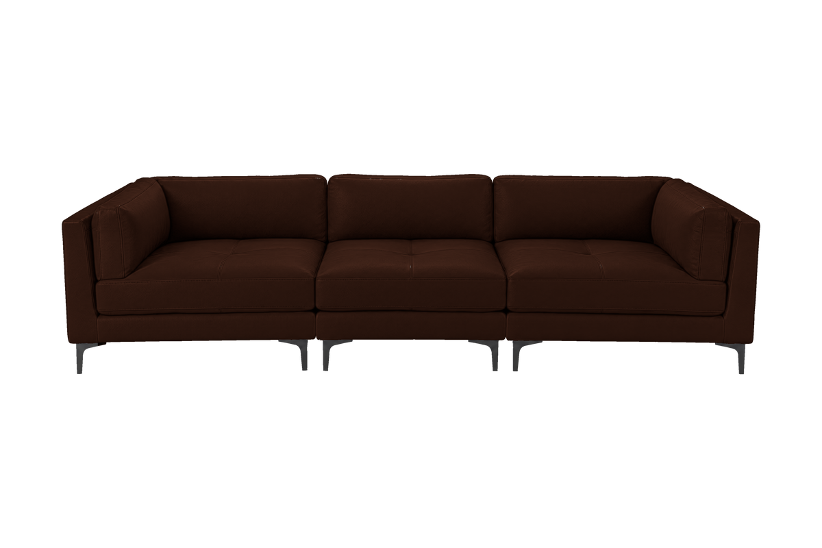 Oli Modular Large Sofa in Momo Biscuit
