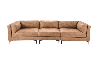 Oli Modular Large Sofa in Celine Camel