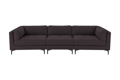 Oli Modular Large Sofa in Dante Charcoal
