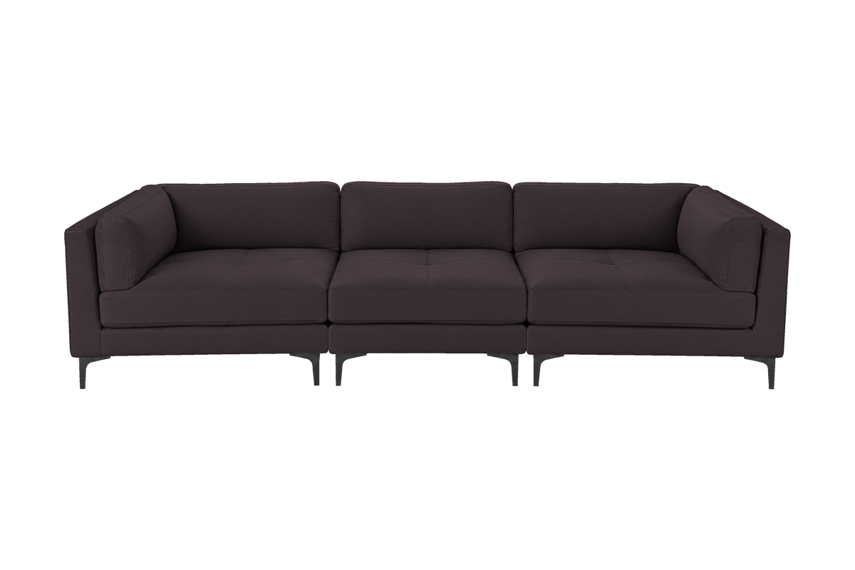 Oli Modular Large Sofa in Dante Charcoal