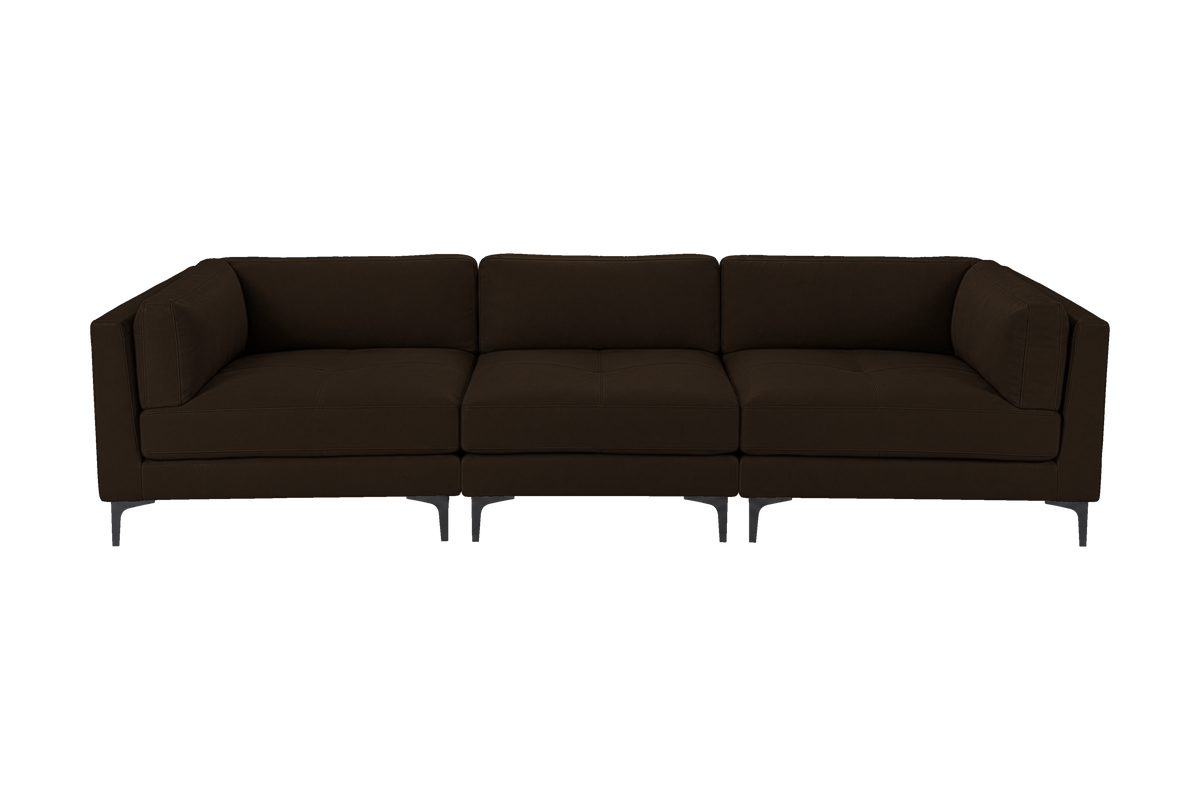 Oli Modular Large Sofa in Marfa Charcoal