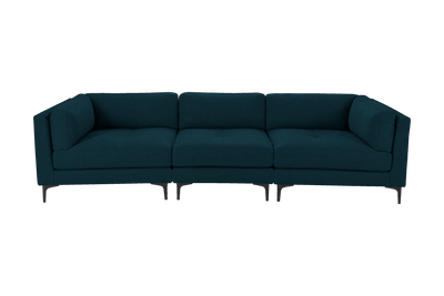 Oli Modular Large Sofa in Roni Deep Lake