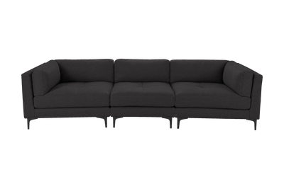 Oli Modular Large Sofa in Roni Ember