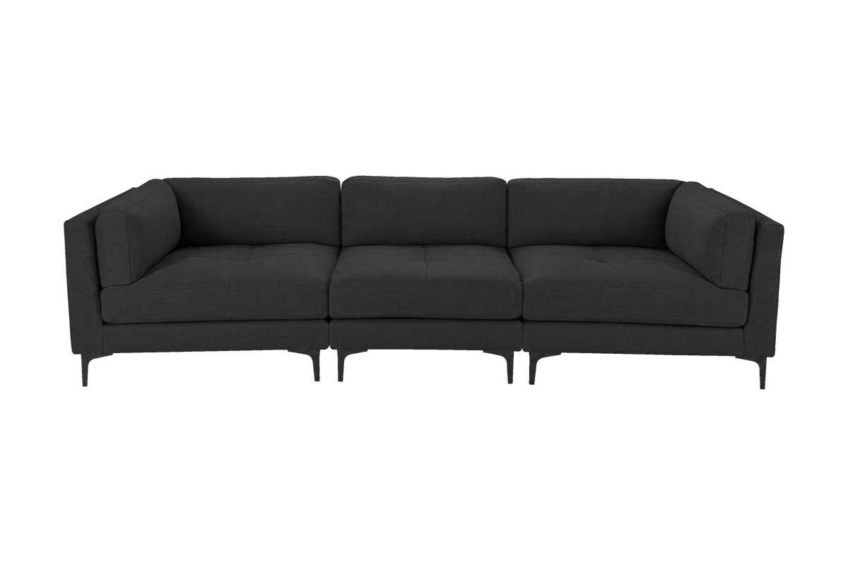 Oli Modular Large Sofa in Roni Ember