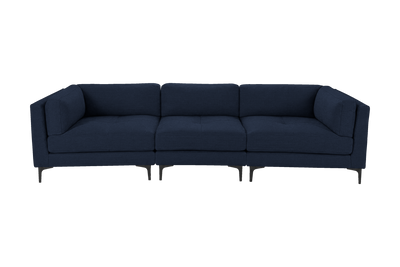 Oli Modular Large Sofa in Roni Ember Blue